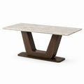 Esstisch Marmor Holz 180x90x75cm